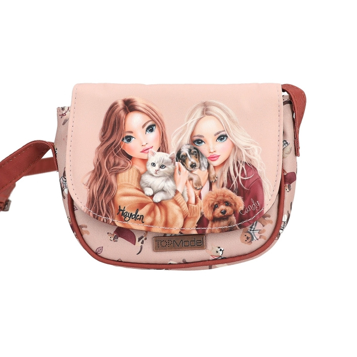 TOPModel Small Shoulder Bag FUR EVER FRIENDS - Powdery Pink and Copper - Small i gruppen LEKSAKER, BARN- & BABYPRODUKTER / Leksaker / Lilla hemmet & Rollek hos TP E-commerce Nordic AB (D41180)