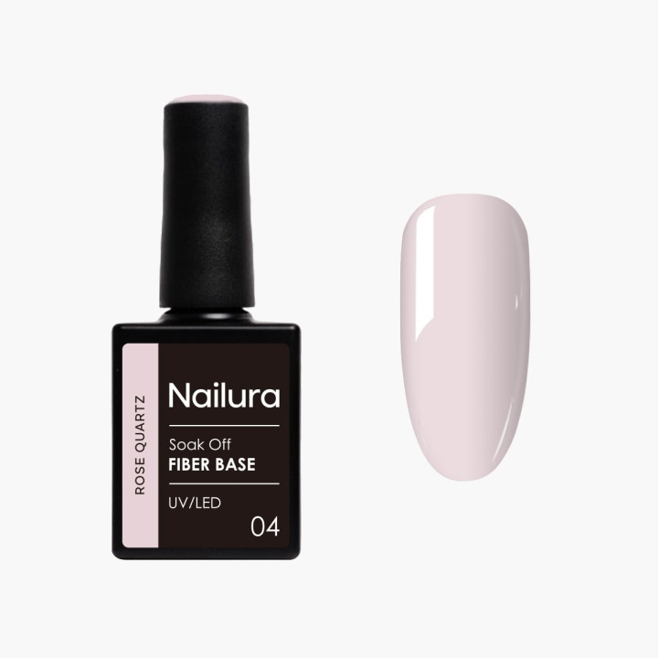 Nailura Fiber Base – Rose Quartz – 10 ml i gruppen SKÖNHET & HÄLSA / Manikyr/Pedikyr / Nagelvård hos TP E-commerce Nordic AB (D41231)