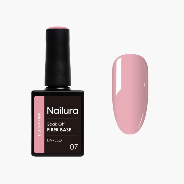 Nailura Fiber Base – Blush Pink – 10 ml i gruppen SKÖNHET & HÄLSA / Manikyr/Pedikyr / Nagelvård hos TP E-commerce Nordic AB (D41234)