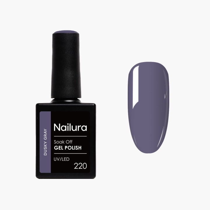 Nailura Gelpolish 220 – Dusky Gray – 10 ml i gruppen SKÖNHET & HÄLSA / Manikyr/Pedikyr / Nagellack hos TP E-commerce Nordic AB (D41250)