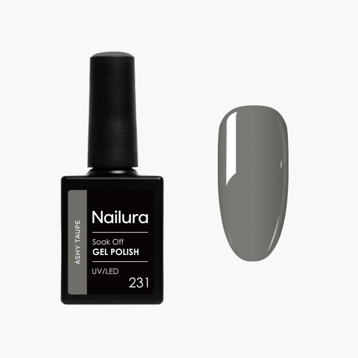 Nailura Gelpolish 231 – Ashy Taupe – 10 ml i gruppen SKÖNHET & HÄLSA / Manikyr/Pedikyr / Nagellack hos TP E-commerce Nordic AB (D41252)