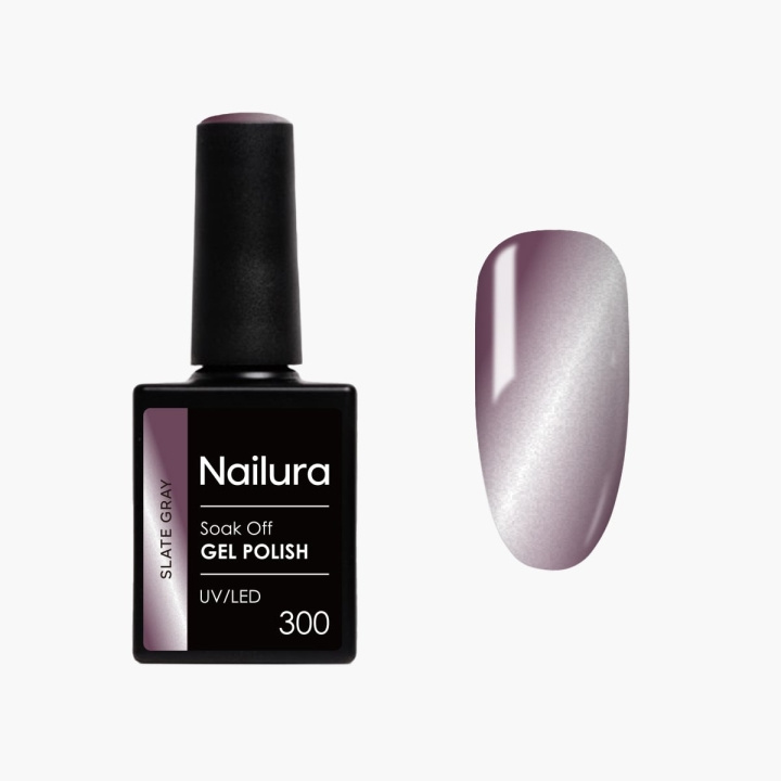 Nailura Gelpolish 300 – Slate Gray – 10 ml i gruppen SKÖNHET & HÄLSA / Manikyr/Pedikyr / Nagellack hos TP E-commerce Nordic AB (D41254)