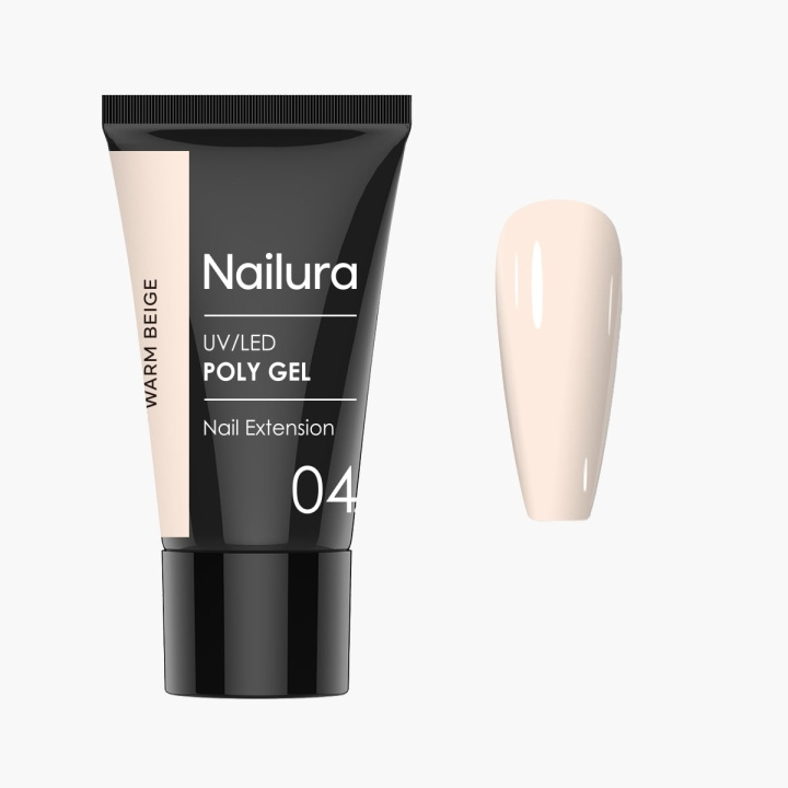 Nailura Poly Gel 4 – Warm Beige – 30 ml i gruppen SKÖNHET & HÄLSA / Manikyr/Pedikyr / Nagellack hos TP E-commerce Nordic AB (D41314)