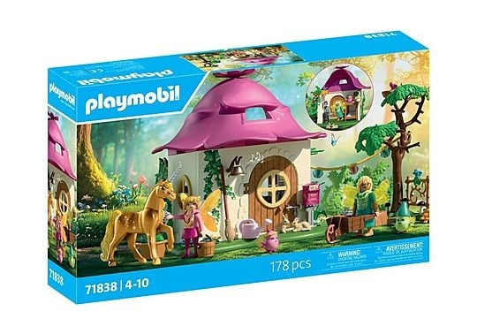 Playmobil Mysigt älvhem med gyllene enhörning (71838)