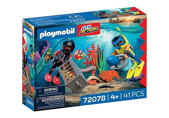 Playmobil Polisdykaren och skatten (72078)
