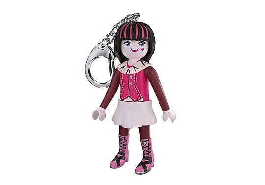 Playmobil Monster High Draculaura-nyckelring (72046) i gruppen LEKSAKER, BARN- & BABYPRODUKTER / Leksaker / Figurer, Miniatyrer & tillbehör hos TP E-commerce Nordic AB (D41369)