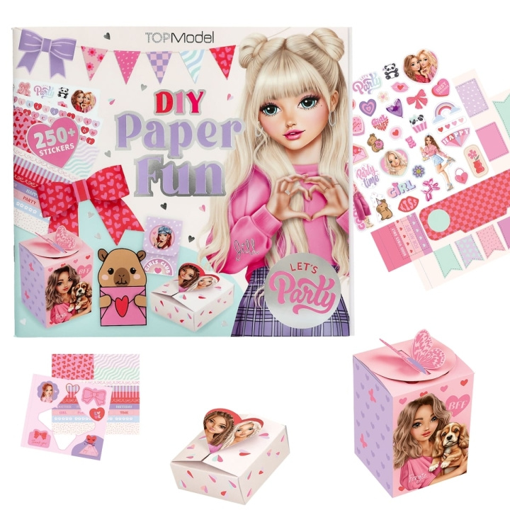 TOPModel DIY Paper Fun (0413730) i gruppen LEKSAKER, BARN- & BABYPRODUKTER / Leksaker / Pyssel hos TP E-commerce Nordic AB (D41377)