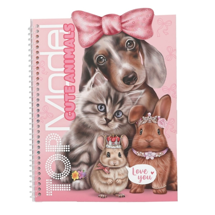 TOPModel Cute Animals Dress Me Up (413736) i gruppen LEKSAKER, BARN- & BABYPRODUKTER / Leksaker / Pyssel hos TP E-commerce Nordic AB (D41380)