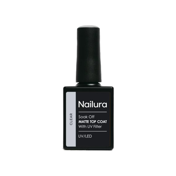 Nailura Top Coat – Matt UV i gruppen SKÖNHET & HÄLSA / Manikyr/Pedikyr / Nagelvård hos TP E-commerce Nordic AB (D41430)