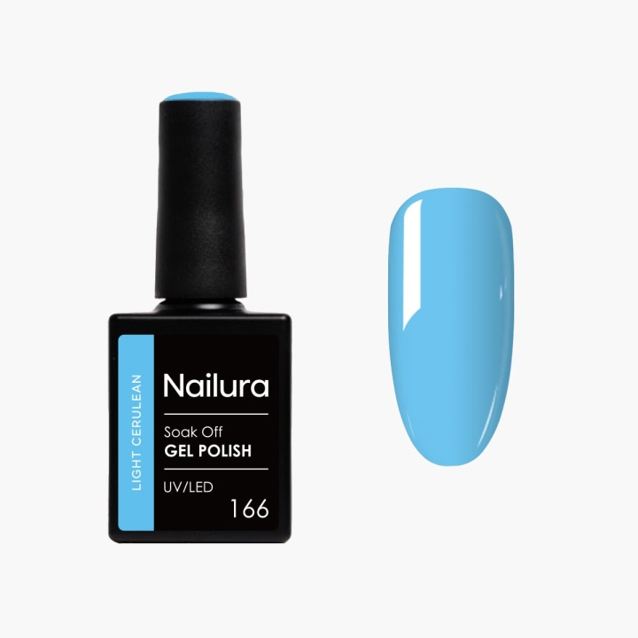 Nailura Gelpolish 166 – Light Cerulean – 10 ml i gruppen SKÖNHET & HÄLSA / Manikyr/Pedikyr / Nagellack hos TP E-commerce Nordic AB (D41507)