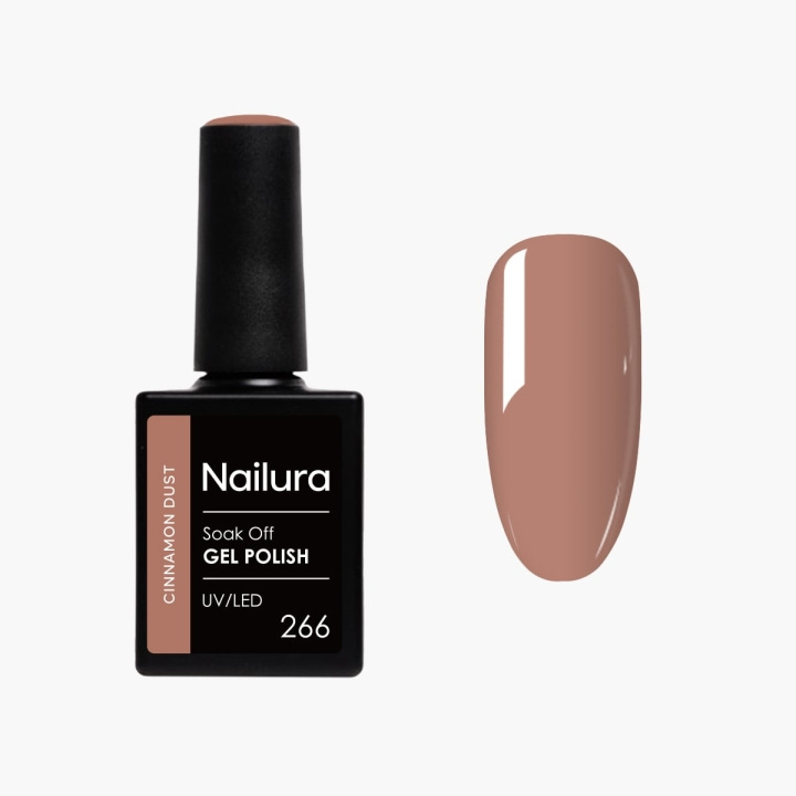 Nailura Gel Polish 266 – Cinnamon Dust i gruppen SKÖNHET & HÄLSA / Manikyr/Pedikyr / Nagellack hos TP E-commerce Nordic AB (D41536)