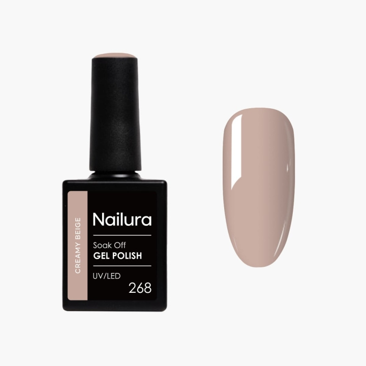 Nailura Gelpolish 268 – Creamy Beige – 10 ml i gruppen SKÖNHET & HÄLSA / Manikyr/Pedikyr / Nagellack hos TP E-commerce Nordic AB (D41537)