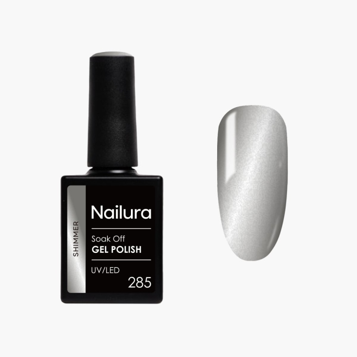 Nailura Gelpolish 285 Frost Cat Shimmer – Cool Grey – 10 ml i gruppen SKÖNHET & HÄLSA / Manikyr/Pedikyr / Nagellack hos TP E-commerce Nordic AB (D41544)