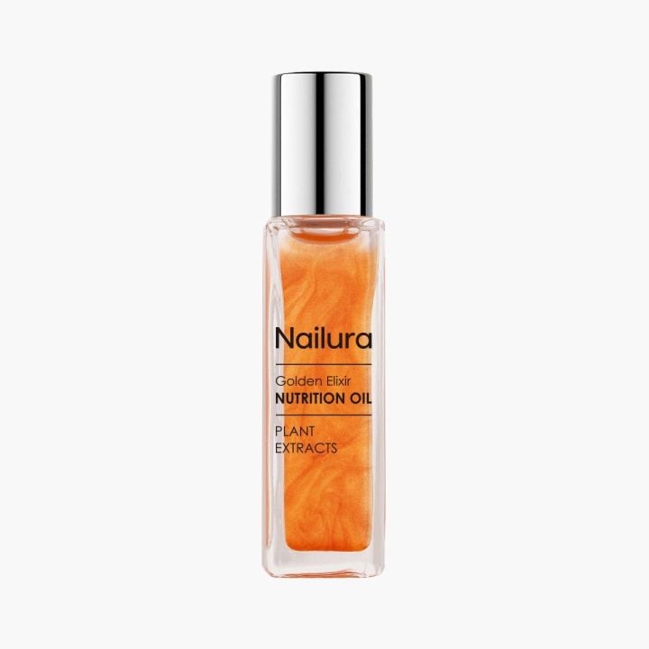 Nailura Golden Elixir Nutrition Oil – Golden – 10 ml i gruppen SKÖNHET & HÄLSA / Manikyr/Pedikyr / Nagelvård hos TP E-commerce Nordic AB (D41627)