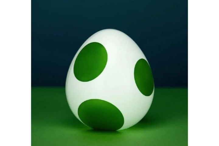 Paladone Super Mario – Mini Yoshi Egg Light V2 | LEKSAKER, BARN- & BABYPRODUKTER - Barnrum - Barnlampor - Bordslampor | GameStuff
