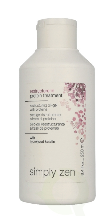 Simply Zen Restructure-In Protein Treatment 250 ml i gruppen SKÖNHET & HÄLSA / Hår & Styling / Hårvårdsprodukter hos TP E-commerce Nordic AB (D41667)