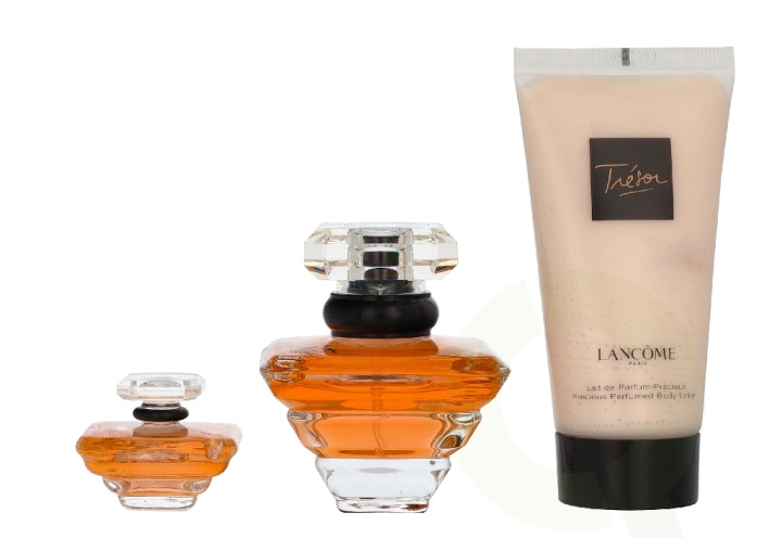 Lancome Tresor Giftset 87.5 ml Edp Spray 30ml/Body Lotion 50ml/Edp Spray 7.5ml i gruppen SKÖNHET & HÄLSA / Presentkit / Presentkit För Henne hos TP E-commerce Nordic AB (D41683)