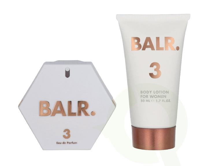 Balr. 3 FOR WOMEN Giftset 80 ml Holidays 21-22 - Edp Spray 30 ml/Body Lotion 50ml i gruppen SKÖNHET & HÄLSA / Doft & Parfym / Parfym / Parfym för henne hos TP E-commerce Nordic AB (D41684)