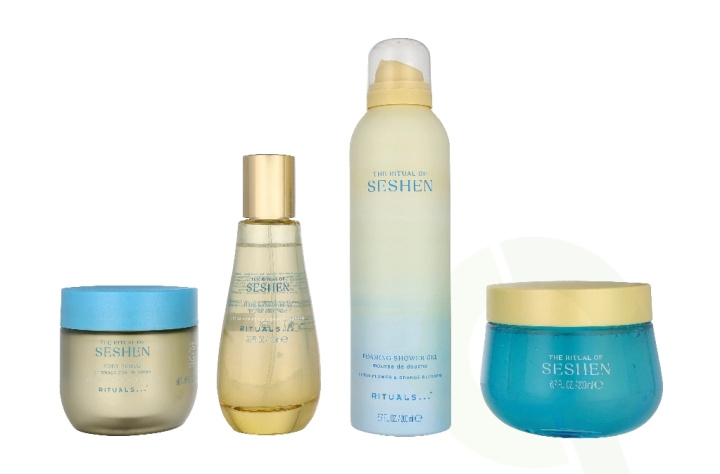 Rituals Seshen Set 650 ml Body Gel 200ml/Foaming Shower Gel 200ml/Body Scrub 150gr/Hair & Body Mist 100ml i gruppen SKÖNHET & HÄLSA / Presentkit / Presentkit För Henne hos TP E-commerce Nordic AB (D41709)