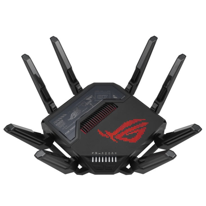 ASUS ROG Rapture GT-BE98 Quad-band -WiFi 7 AiMesh -spelrouter i gruppen DATORER & KRINGUTRUSTNING / Nätverk / Routrar hos TP E-commerce Nordic AB (D41749)