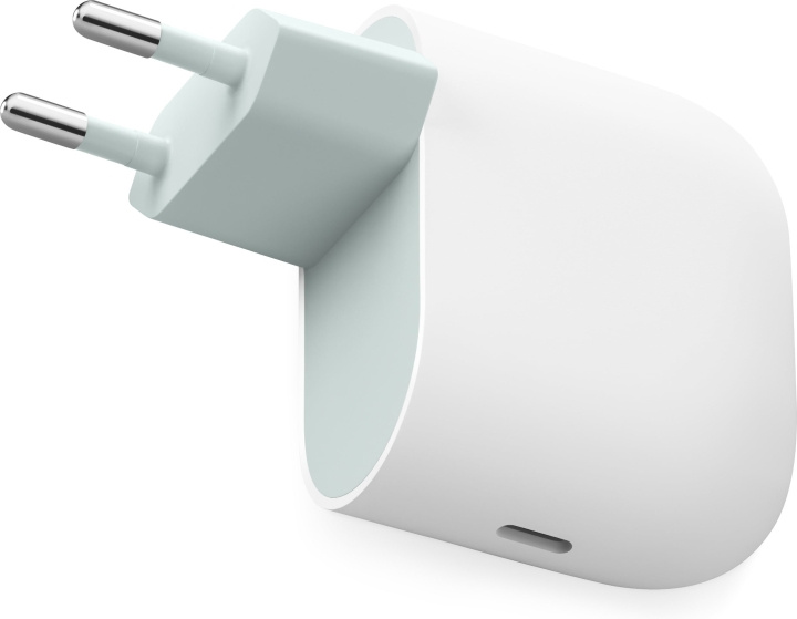 Google USB-C-nätladdare, 45 W, vit i gruppen SMARTPHONE & SURFPLATTOR / Laddare & Kablar / Väggladdare / Väggladdare Typ C hos TP E-commerce Nordic AB (D41753)