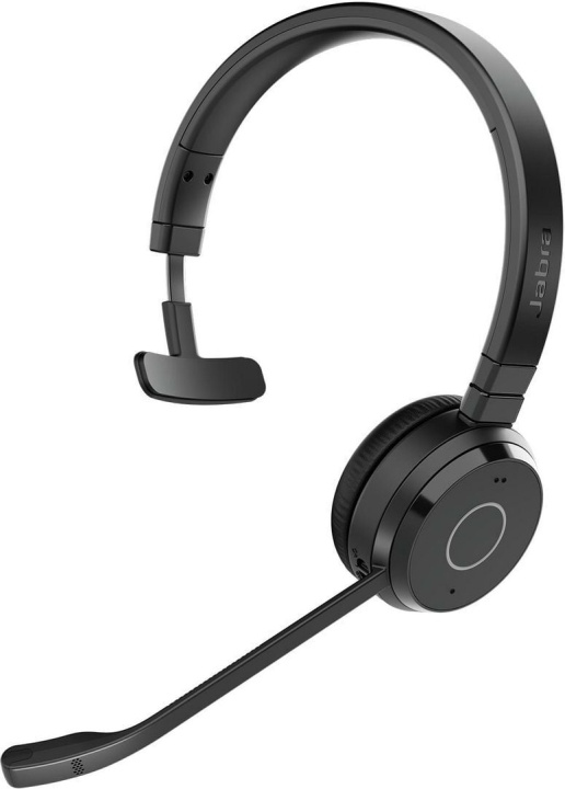 Jabra Evolve 65 TE Bluetooth-headset, MS, USB-A, mono i gruppen DATORER & KRINGUTRUSTNING / Datortillbehör / Headset hos TP E-commerce Nordic AB (D41759)