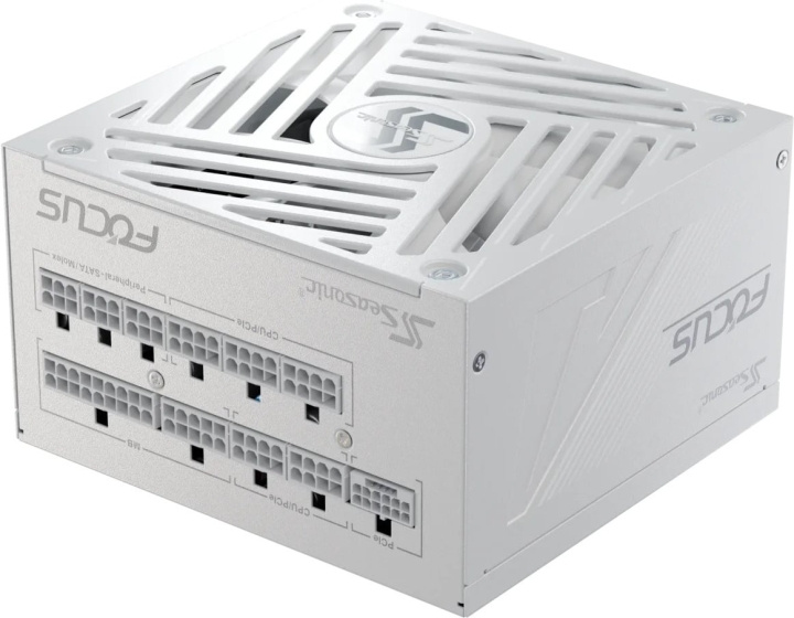 Seasonic FOCUS GX-850 ATX 3.1 (2024) -nätaggregat, vitt, 850 W i gruppen DATORER & KRINGUTRUSTNING / Datorkomponenter / Nätaggregat/PSU hos TP E-commerce Nordic AB (D41767)