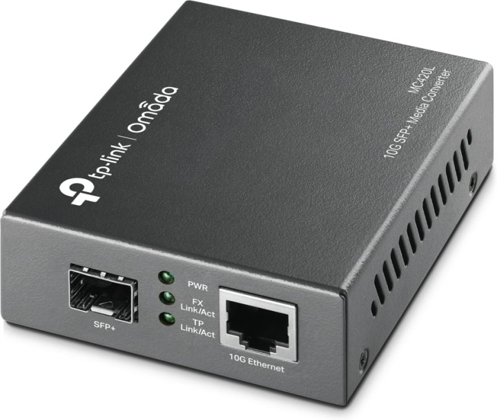 TP-Link MC420L 10G Multi-Gigabit -SFP-mediekonverterare i gruppen DATORER & KRINGUTRUSTNING / Nätverk / Mediakonverter hos TP E-commerce Nordic AB (D41774)