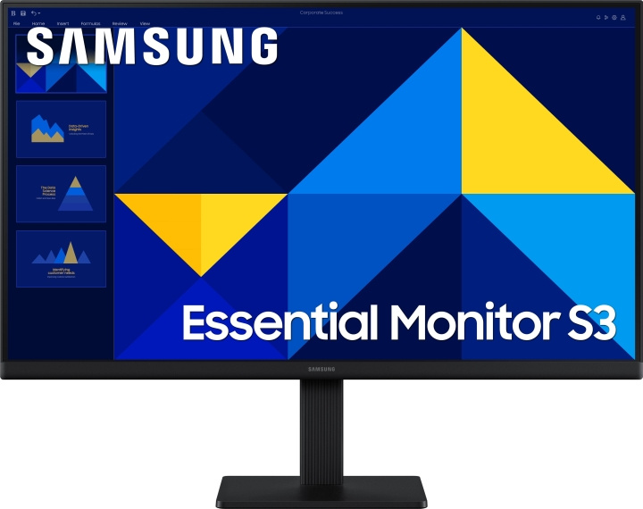 Samsung Essential Monitor S3 (S30GD) 24-tums Full HD-skärm i gruppen DATORER & KRINGUTRUSTNING / Datorskärmar & Tillbehör / Datorskärmar hos TP E-commerce Nordic AB (D41800)