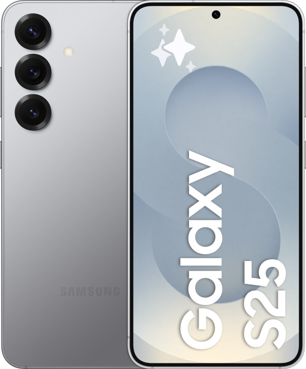 Samsung Galaxy S25 5G-telefon, 256/12 GB, Silver Shadow i gruppen SMARTPHONE & SURFPLATTOR / Mobiltelefoner & smartphones hos TP E-commerce Nordic AB (D41809)