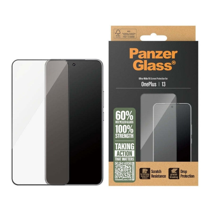 PanzerGlass PanzerGlass-skärmskydd, OnePlus 13 i gruppen SMARTPHONE & SURFPLATTOR / Mobilskydd / OnePlus hos TP E-commerce Nordic AB (D41818)