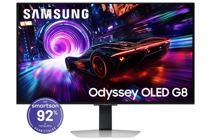 Samsung Odyssey OLED G8 (G81SF) 27-tums 4K UHD-spelskärm i gruppen DATORER & KRINGUTRUSTNING / Datorskärmar & Tillbehör / Datorskärmar hos TP E-commerce Nordic AB (D41869)
