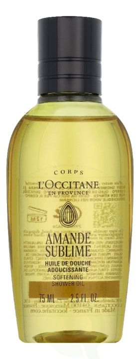 L\'Occitane Amande Sublime Softening Shower Oil 75 ml i gruppen SKÖNHET & HÄLSA / Hudvård / Kroppsvård / Bad & Duschcreme hos TP E-commerce Nordic AB (D41936)