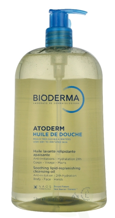 Bioderma Atoderm Soothing Lipid-Replenishing Cleansing Oil 1000 ml i gruppen SKÖNHET & HÄLSA / Hudvård / Ansiktsvård / Rengöring hos TP E-commerce Nordic AB (D41959)