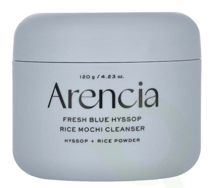 Arencia Fresh Blue Hyssop Rice Mochi Cleanser 120 g i gruppen SKÖNHET & HÄLSA / Hudvård / Ansiktsvård / Rengöring hos TP E-commerce Nordic AB (D41995)