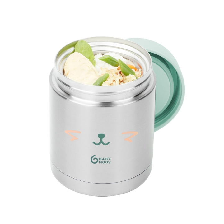 Babymoov EAT\'S ISY-behållare i rostfritt stål – 350 ml i gruppen LEKSAKER, BARN- & BABYPRODUKTER / Äta & Dricka / Barnserviser hos TP E-commerce Nordic AB (D42011)