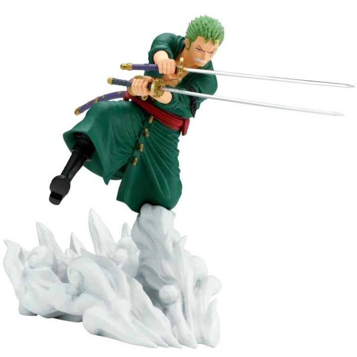Banpresto ONE PIECE SENKOZEKKEI-RORONOA ZORO-(EGGHEAD-versionen) i gruppen LEKSAKER, BARN- & BABYPRODUKTER / Leksaker / Figurer, Miniatyrer & tillbehör hos TP E-commerce Nordic AB (D42067)