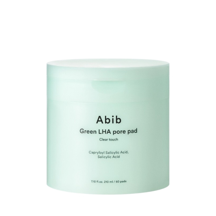 Abib Green LHA Pore Pad Clear Touch – Grön – 60 pads i gruppen SKÖNHET & HÄLSA / Hudvård / Ansiktsvård hos TP E-commerce Nordic AB (D42087)