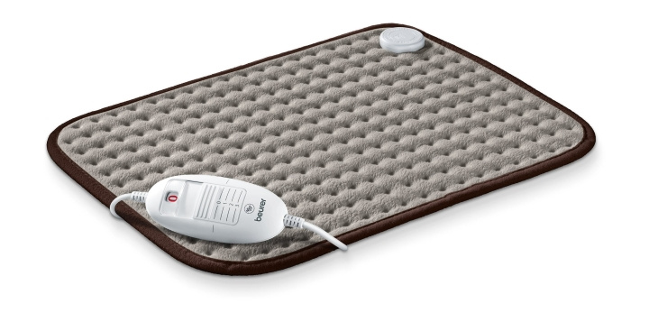 Beurer Värmedyna – mörkgrå – 44 × 33 cm i gruppen SKÖNHET & HÄLSA / Massage & Wellness / Värmefiltar hos TP E-commerce Nordic AB (D42121)