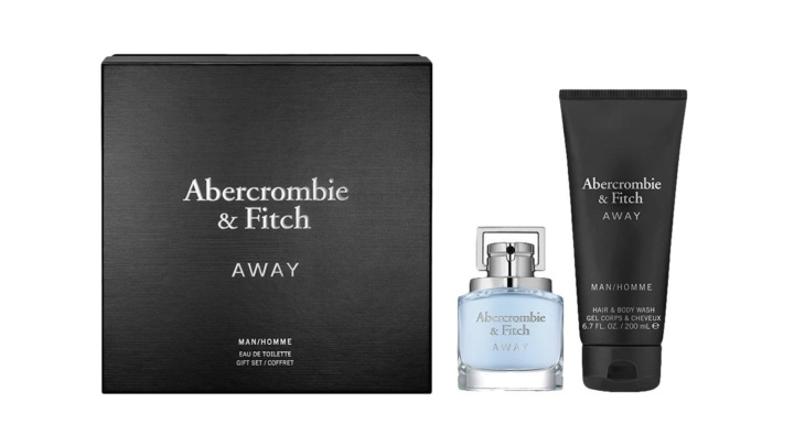 Abercrombie & Fitch Gift Set Away Man Edt 50 ml + Hair & Body Wash 200 ml i gruppen SKÖNHET & HÄLSA / Presentkit / Presentkit För Honom hos TP E-commerce Nordic AB (D42138)
