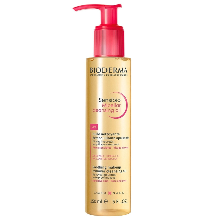 Bioderma Sensibio Micellar Cleansing Oil 150 ml i gruppen SKÖNHET & HÄLSA / Hudvård / Ansiktsvård / Rengöring hos TP E-commerce Nordic AB (D42145)