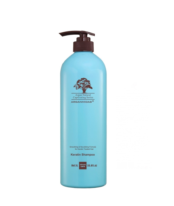 Arganmidas Keratin Treatment Shampoo - 1000ml i gruppen SKÖNHET & HÄLSA / Hår & Styling / Hårvårdsprodukter / Schampo hos TP E-commerce Nordic AB (D42161)