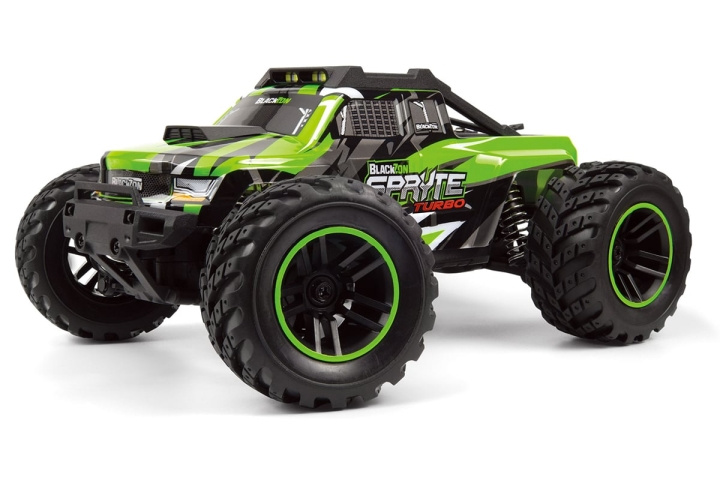 Blackzon MT Turbo 1/20 4WD Monster Truck – Grön (540289) i gruppen LEKSAKER, BARN- & BABYPRODUKTER / Radiostyrt / Radiostyrda bilar hos TP E-commerce Nordic AB (D42192)