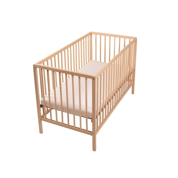 Babytrold Raw Cot - Beech - Natural i gruppen LEKSAKER, BARN- & BABYPRODUKTER / Barnrum / Barnsängar hos TP E-commerce Nordic AB (D42242)