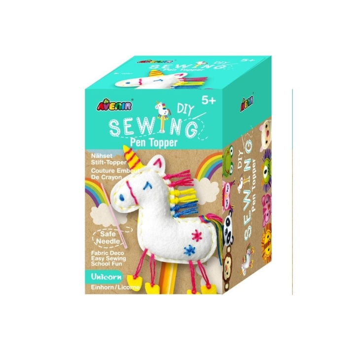 Avenir – Unicorn Pencil Plush (5191702) | LEKSAKER, BARN- & BABYPRODUKTER - Leksaker - Pyssel | GameStuff