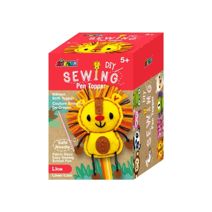 Avenir – Lion Pencil Plush (5191696) i gruppen LEKSAKER, BARN- & BABYPRODUKTER / Leksaker / Pyssel hos TP E-commerce Nordic AB (D42279)