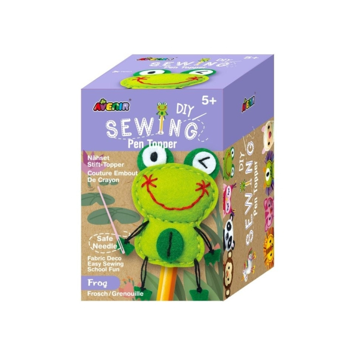 Avenir – Frog Pencil Plush (5191700) i gruppen LEKSAKER, BARN- & BABYPRODUKTER / Leksaker / Pyssel hos TP E-commerce Nordic AB (D42281)