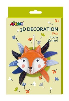Avenir 3D-byggset – Fox – Avenir (5205064) i gruppen LEKSAKER, BARN- & BABYPRODUKTER / Leksaker / Pyssel hos TP E-commerce Nordic AB (D42288)