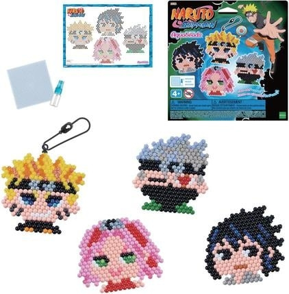 Aqua Beads Aquabeads – NARUTO-nyckelringspysselkit (35118) i gruppen LEKSAKER, BARN- & BABYPRODUKTER / Leksaker / Pyssel hos TP E-commerce Nordic AB (D42352)