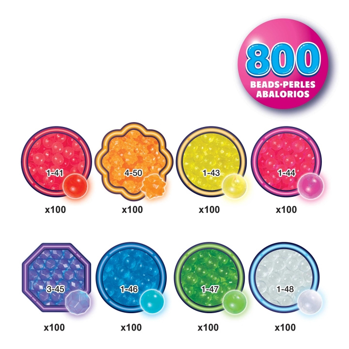 Aqua Beads Aquabeads – Neonpärlpaket (35143) i gruppen LEKSAKER, BARN- & BABYPRODUKTER / Leksaker / Pyssel hos TP E-commerce Nordic AB (D42353)